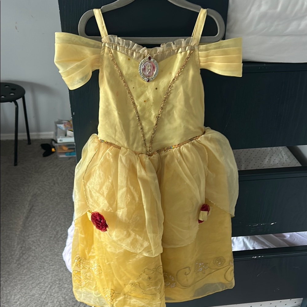 Yellow Princess Costume for Kids size 4